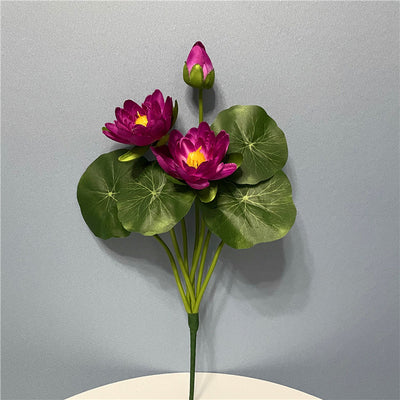 Lirio Acuático Decorativo con Buda para el Hogar - Image 19