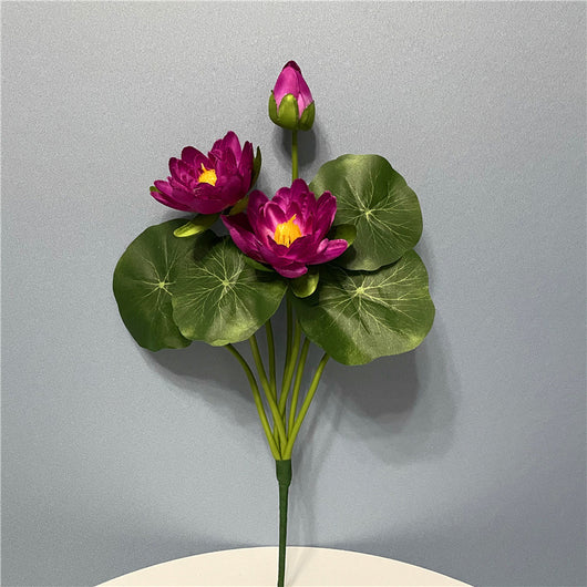 Lirio Acuático Decorativo con Buda para el Hogar - Image 19