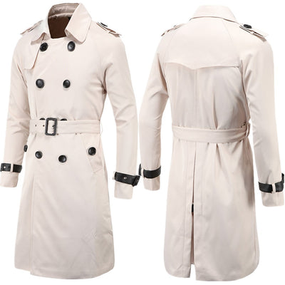 Chaqueta Cortavientos Doble Botonadura Slim Fit para Hombre - Image 4