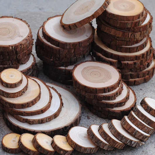 Pieza de Madera de Pino Rústica con Corteza Natural para Fotografía - Image 3