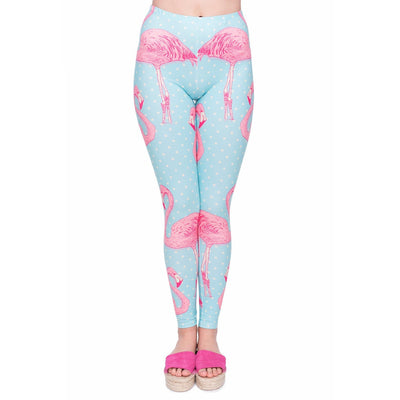 Pantalones Estampados Azul Flamenco Inspiración Europea y Americana - Image 5