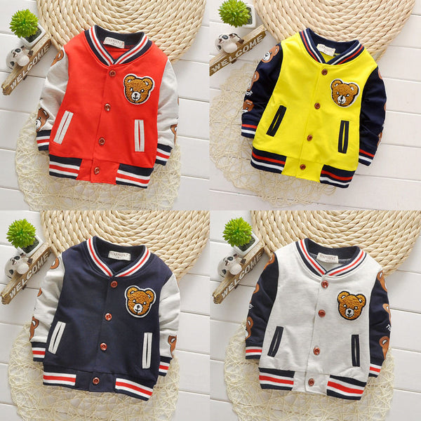 Abrigo infantil 100% algodón puro