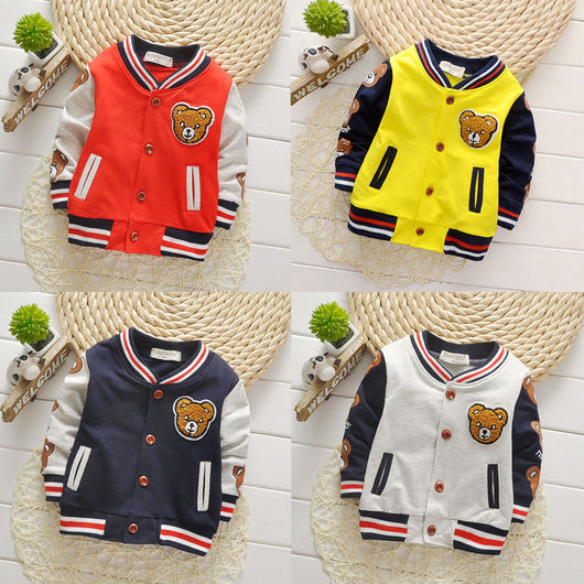 Abrigo infantil 100% algodón puro