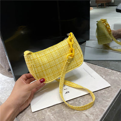 Bolso Baguette Bandolera de Un Hombro - Portátil y Elegante - Image 18