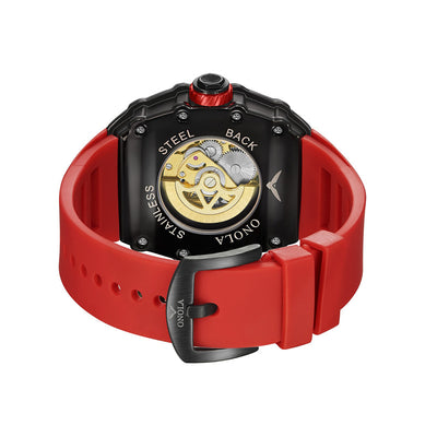 Reloj Deportivo Automático para Hombre con Banda de Silicona Resistente al Agua - Image 2