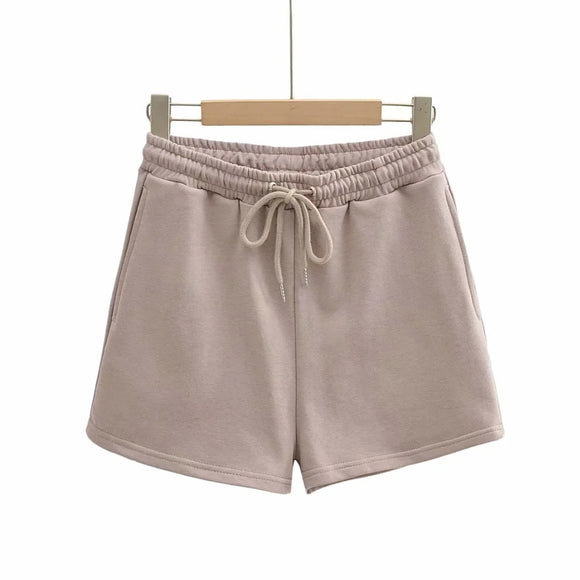 Shorts Holgados con Cordón y Bolsillos Laterales