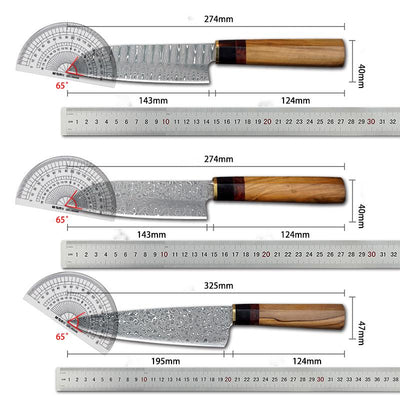 Cuchillo de Chef Acero Damasco Premium - Image 8