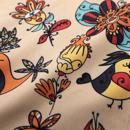 Camisa Retro Estampada de Manga Corta para Hombre - Image 8