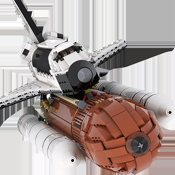 Modelo de Transbordador Espacial con Bloques de Construcción