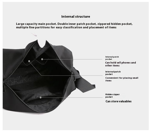 Bolso de Hombro Deportivo Ligero Repelente al Agua - Image 12