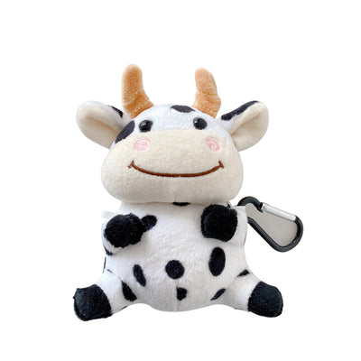 Funda Protectora para Audífonos Bluetooth con Diseño de Vaca Kawaii - Image 6