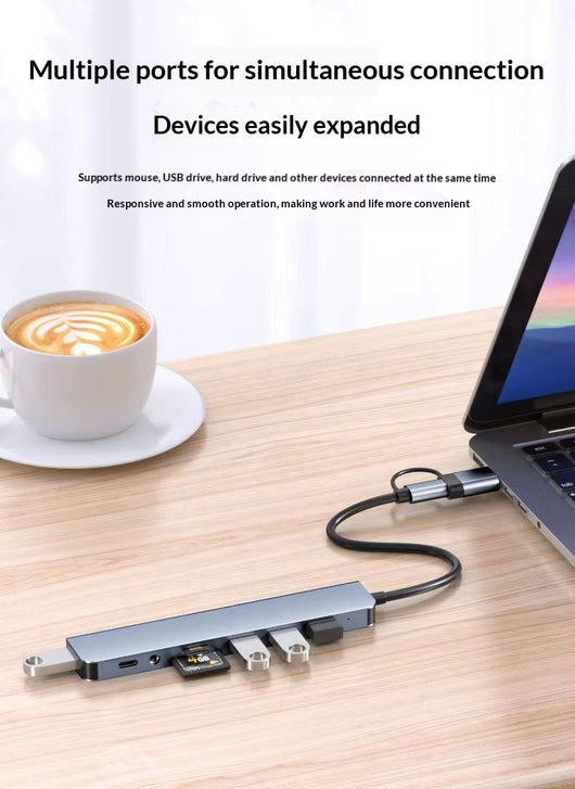 Estación de Acoplamiento Dual de 8 Funciones para Laptop - Image 19