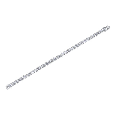 Pulsera de Plata 925 con Cierre Signo Zodiacal y Incrustaciones de Lujo - Image 5
