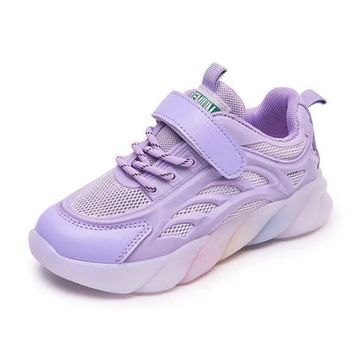 Zapatillas Deportivas Infantiles Mesh Blancas - Image 13