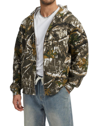 Sudadera con Cierre Estilo Camuflaje para Hombre - Image 17