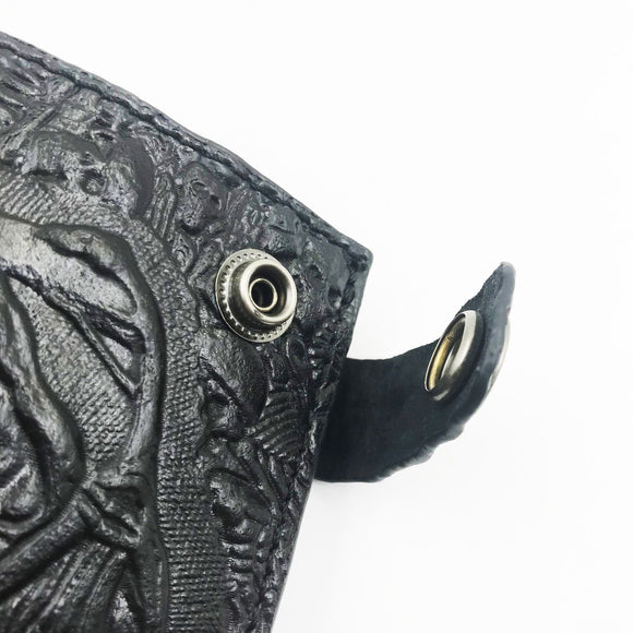 Billetera Retro Demon para Hombre - Estilo Vintage