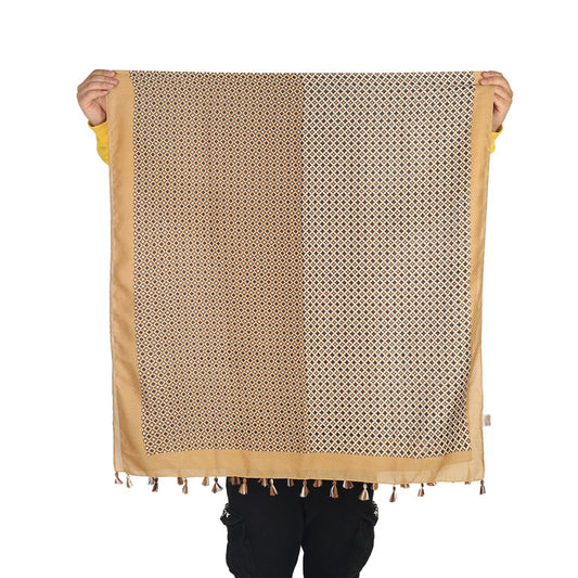 Pañuelo Minimalista de Algodón y Lino para Mujer - Image 2