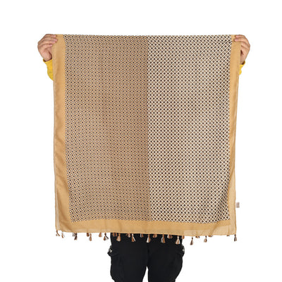 Pañuelo Minimalista de Algodón y Lino para Mujer - Image 2