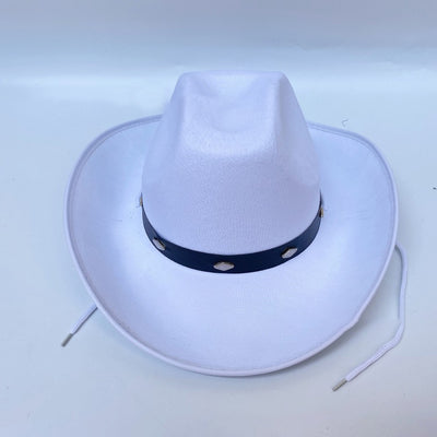 Sombrero Vaquero Infantil de Fieltro Poliéster con Ala Grande - Image 9