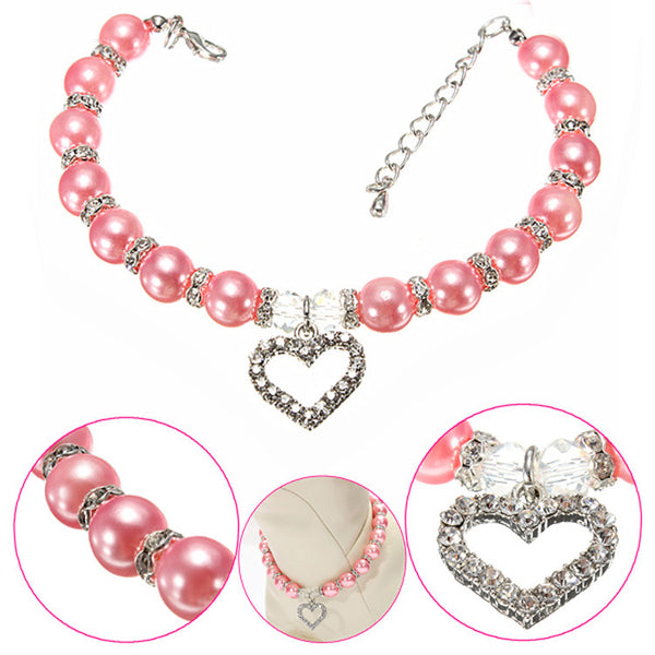 Collar de Perla para Mascotas