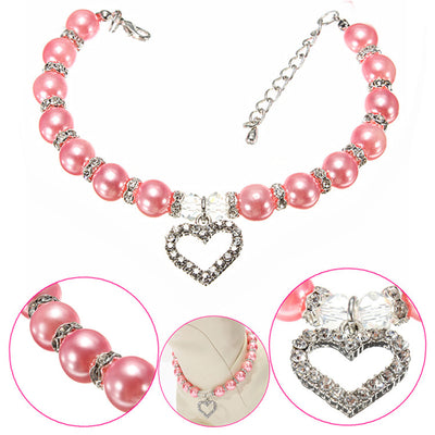 Collar de Perla para Mascotas