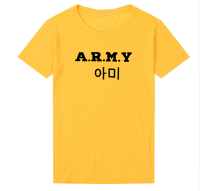 Camiseta A.R.M.Y Unisex con Letras Digitales - Estilo Urbano Casual - Image 9
