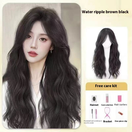 Peluca Larga Mujer Cabello Natural Liso Frente Encaje Completo Premium - Image 27