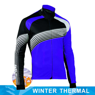 Jersey de Ciclismo Invernal en Lana Merino para Hombre - Image 9