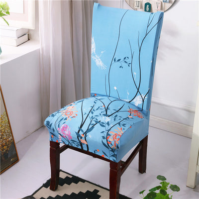 Funda Elástica para Silla con Diseño Floral Clásico Chino - Image 6