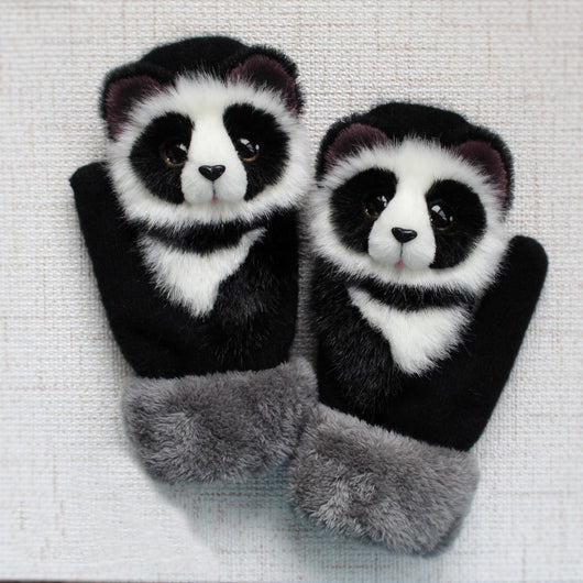 Manoplas Cálidas con Diseño de Animales para Otoño e Invierno - Image 9