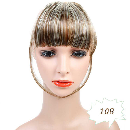 Flequillo Postizo 3D con Clip - Extensiones de Cabello - Image 9