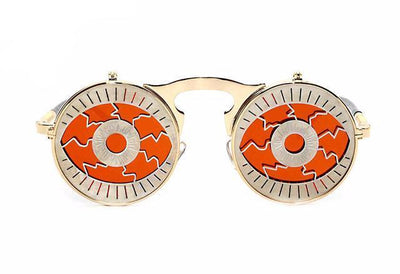 Gafas de Sol Steampunk Abatibles Estilo Retro