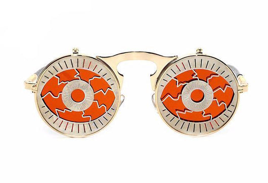 Gafas de Sol Steampunk Abatibles Estilo Retro