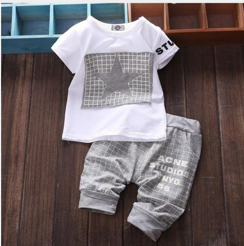 Conjunto Deportivo de Dos Piezas para Niños y Niñas - Camiseta y Shorts de Verano - Image 5
