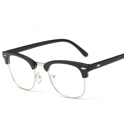 Gafas Metálicas Anti-Radiación con Cadena Trendy