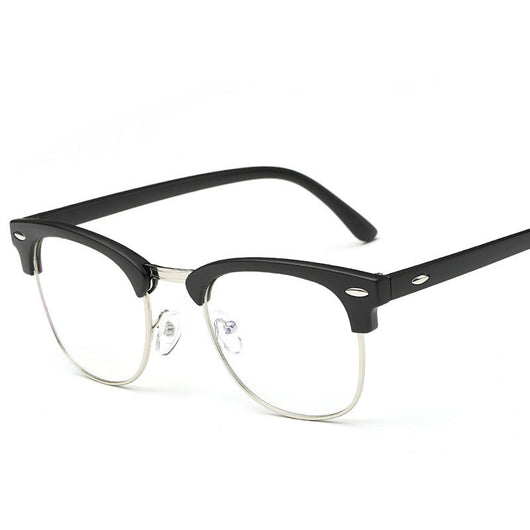 Gafas Metálicas Anti-Radiación con Cadena Trendy