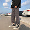 Pantalones Rectos Casuales de Nueve Puntos