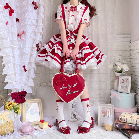 Falda Suspender Desmontable de Tres Secciones, Estilo Medieval Romántico - Image 9