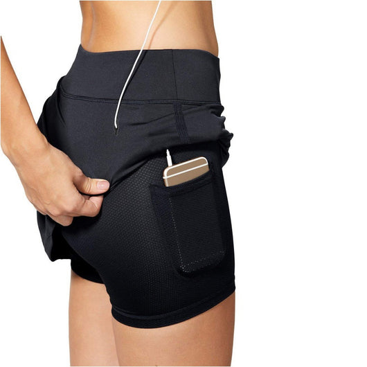 Falda Deportiva Corta Secado Rápido para Fitness