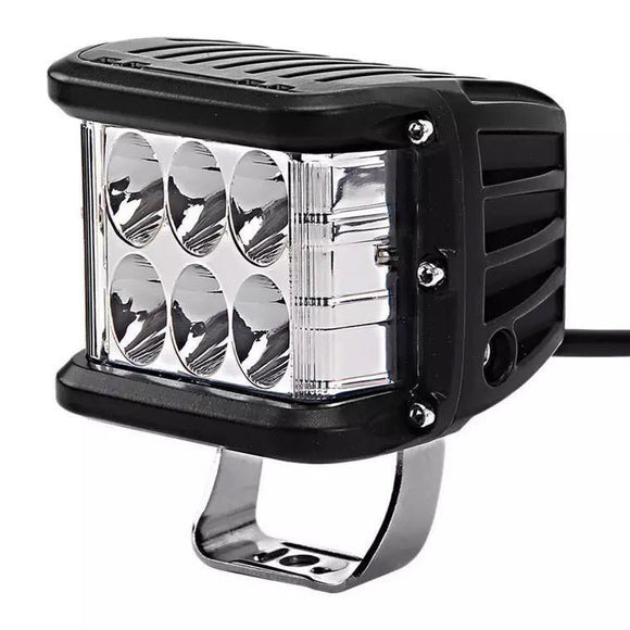 Faro Auxiliar LED 36W para Moto con Función Estrobo