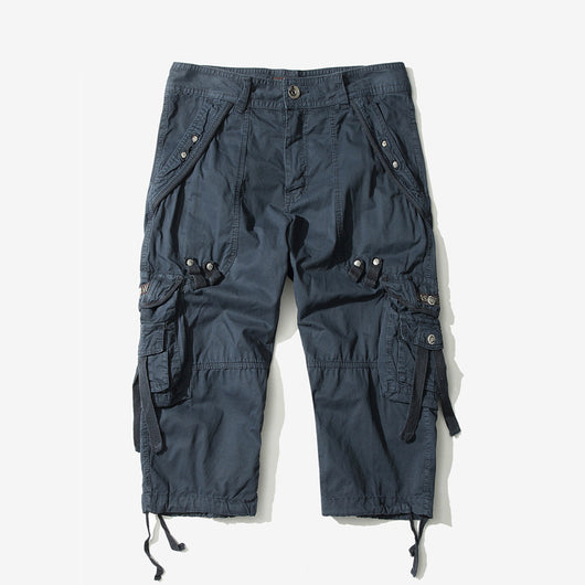 Pantalones Cortos Cargo con Múltiples Bolsillos para Playa - Image 15