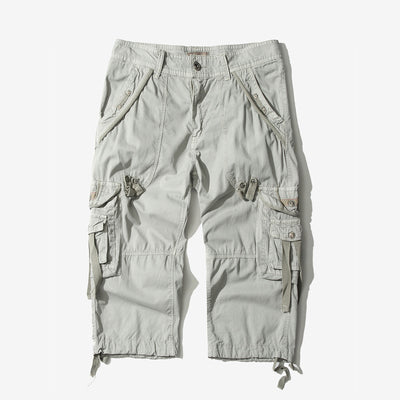 Pantalones Cortos Cargo con Múltiples Bolsillos para Playa - Image 21