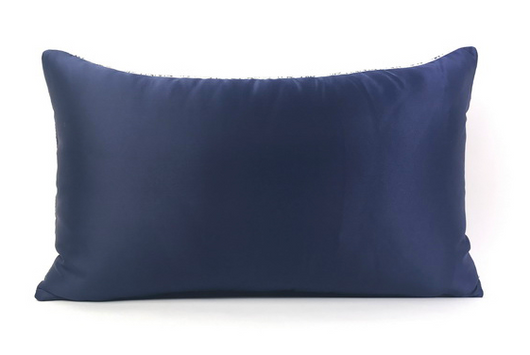 Almohada Azul Oscuro con Diseño Arqueado - Image 5