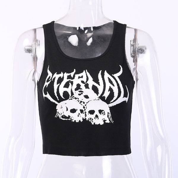 Chaleco Corto Gothic Punk para Mujer - Estilo Urbano ETERNRL - Image 14