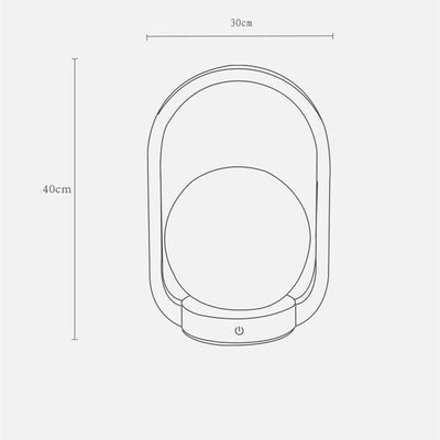 Lámpara de Mesa Táctil Regulable para Dormitorio con Pantalla de Vidrio - Image 7