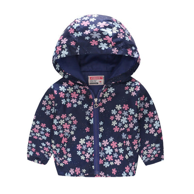 Chaqueta con Capucha y Estampado Moderno - Image 10