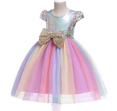 Vestido Princesa con Malla Elegante - Image 5