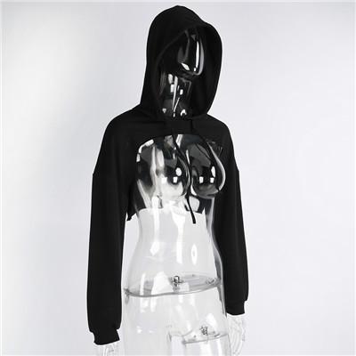 Sudadera con Hombros Caídos y Detalles Recortados - Image 4
