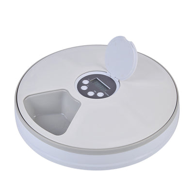 Dispensador Automático de Alimento para Mascotas con 6 Compartimentos y Temporizador - Image 6
