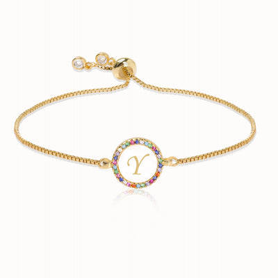 Pulsera Deslizable con Abecedario - Image 26